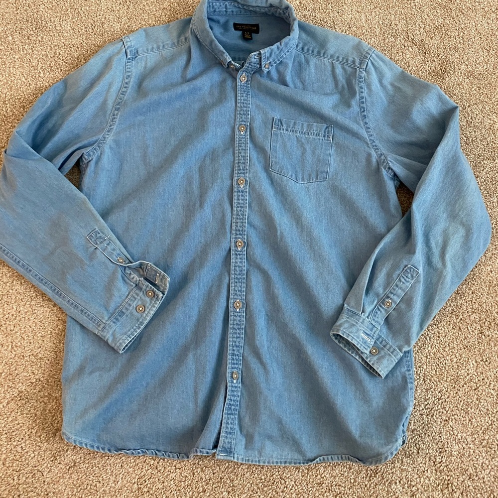 Urban Outfitters CPO Jean Shirt Long Sleeve